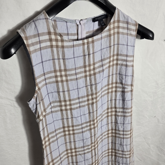 Burberry London Plaid Sleeveless Dress - Picture 5 of 9
